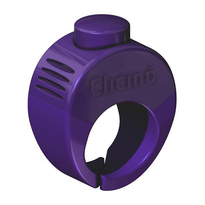 Clicino Clicker Ring XL (22.5mm) Dark Violet