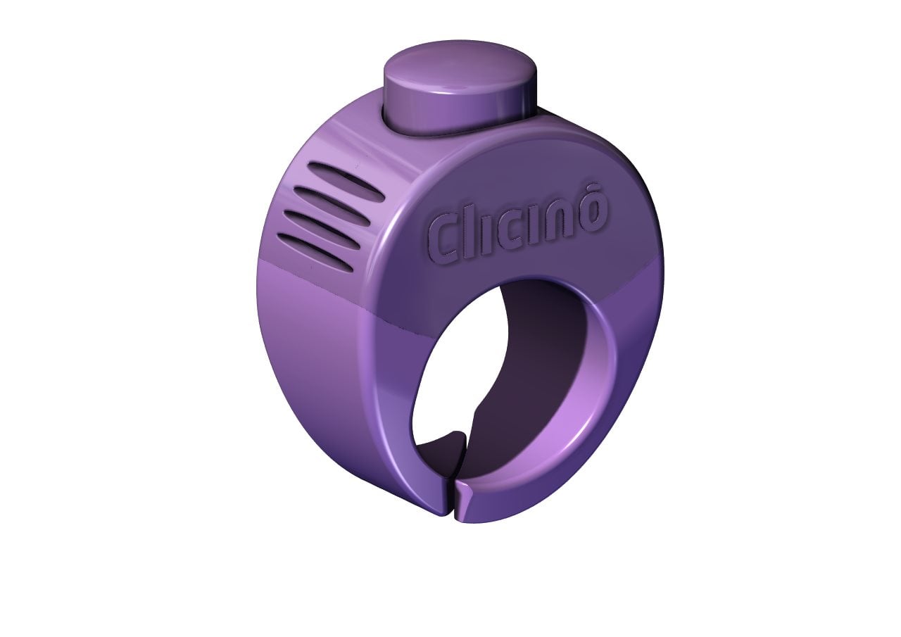 Clicino Clicker Ring M (19.5mm) Lilac