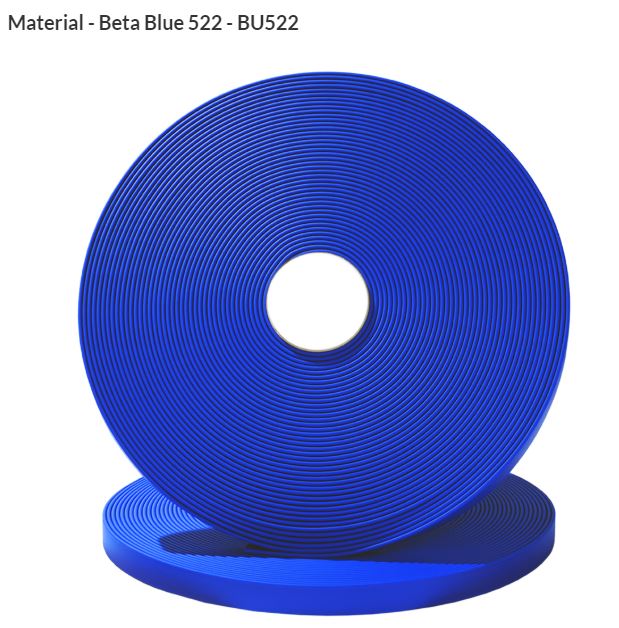ORIGINAL Biothane® Meterware 9mm 10.00m blau (BU522)