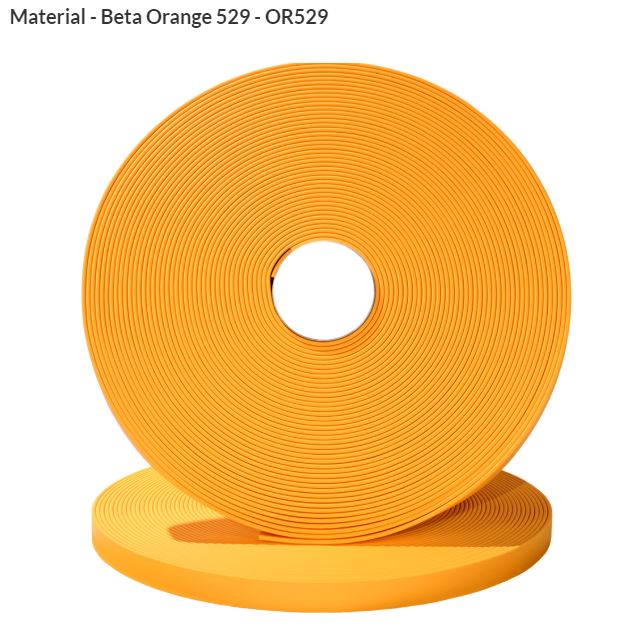 ORIGINAL Biothane® Meterware 9mm 15.00m orange (OR529)