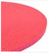 Nylon Hausleine 2,50m / 10mm genäht neon rosa