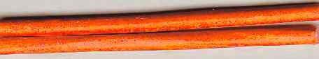 Pfeifenband aus Leder orange