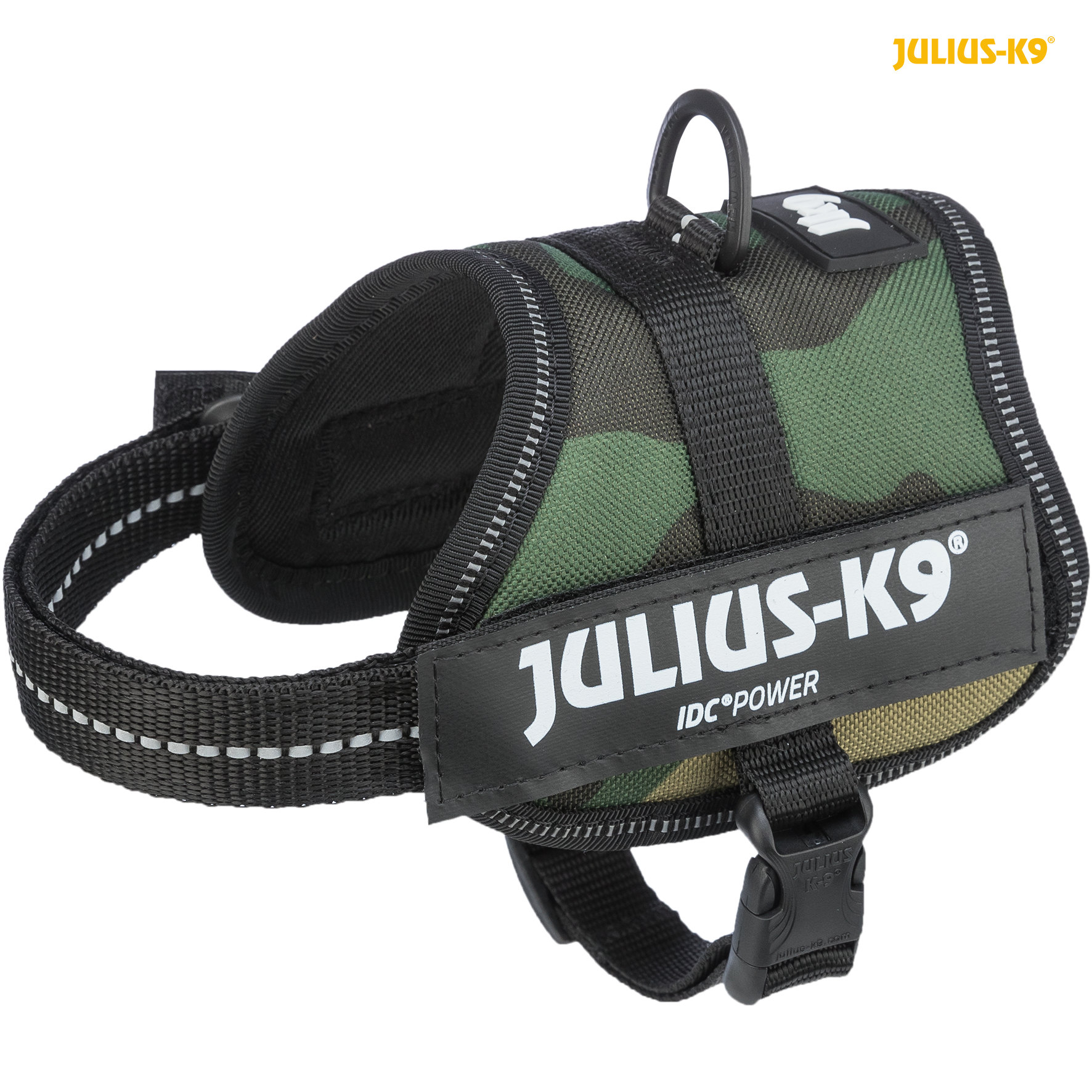 JULIUS-K9 Powergeschirr TRIXIE K9®Powergeschirr®, 2XS/Baby 2: 33–45 cm/18 mm, camouflage
