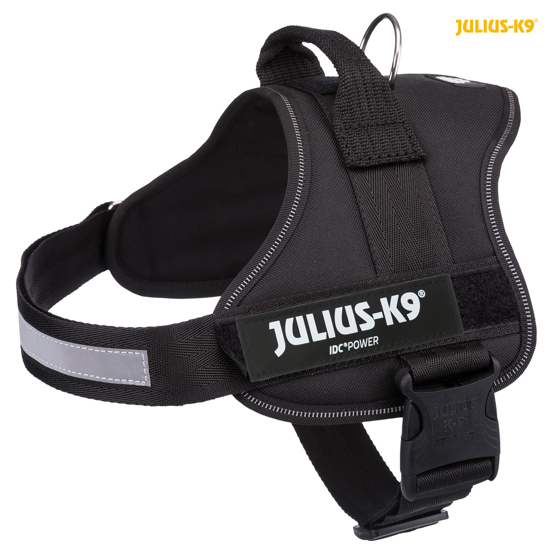 JULIUS-K9 Powergeschirr TRIXIE K9®Powergeschirr®, M/0: 58–76 cm/40 mm, schwarz