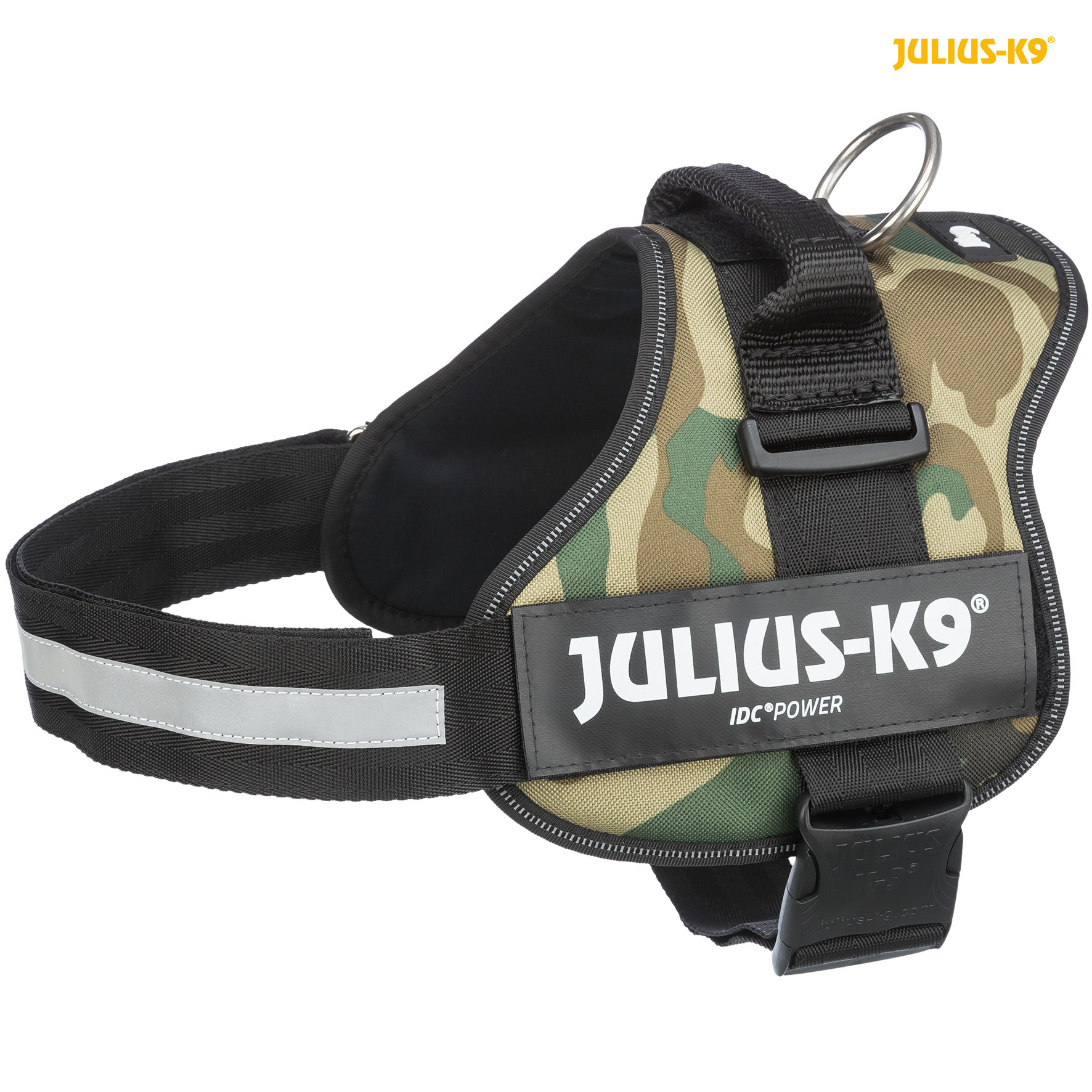 JULIUS-K9 Powergeschirr TRIXIE K9®Powergeschirr®, 2XL/3: 82–116 cm/50 mm, camouflage