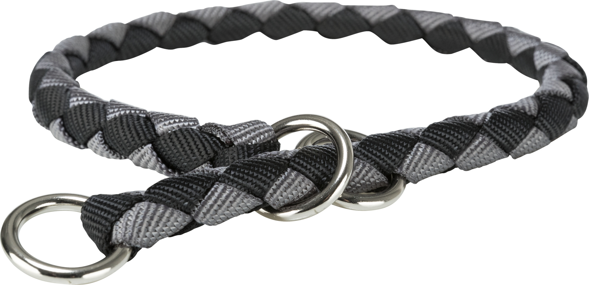 TRIXIE Cavo Zug-Stopp-Halsband TRIXIE Cavo Zug-Stopp-Halsband, S: 25–31 cm/ø 12 mm, schwarz/grafit