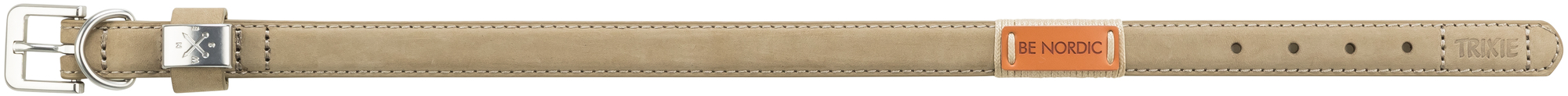 TRIXIE BE NORDIC Halsband, Leder TRIXIE BE NORDIC Halsband, Leder, M: 45–51 cm/20 mm, sand