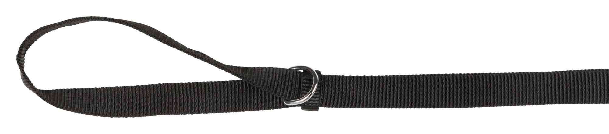 TRIXIE Classic Leine, stufenlose Verstellbarkeit TRIXIE Classic Leine, L–XL: 1,20–1,80 m/25 mm, schwarz