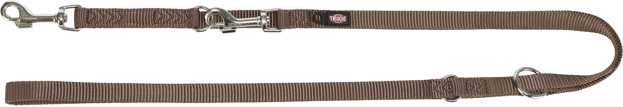 TRIXIE Premium V-Leine TRIXIE Premium V-Leine, XS–S: 2,00 m/15 mm, haselnuss