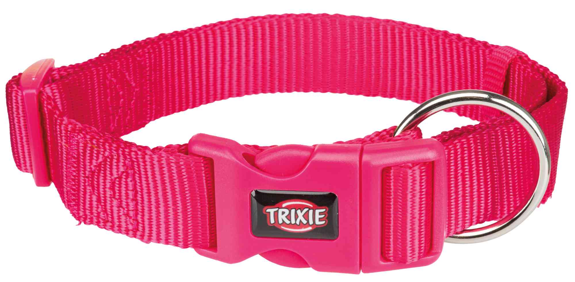 TRIXIE Premium Halsband, stufenlos verstellbar TRIXIE Premium Halsband, L–XL: 40–65 cm/25 mm, fuchsia