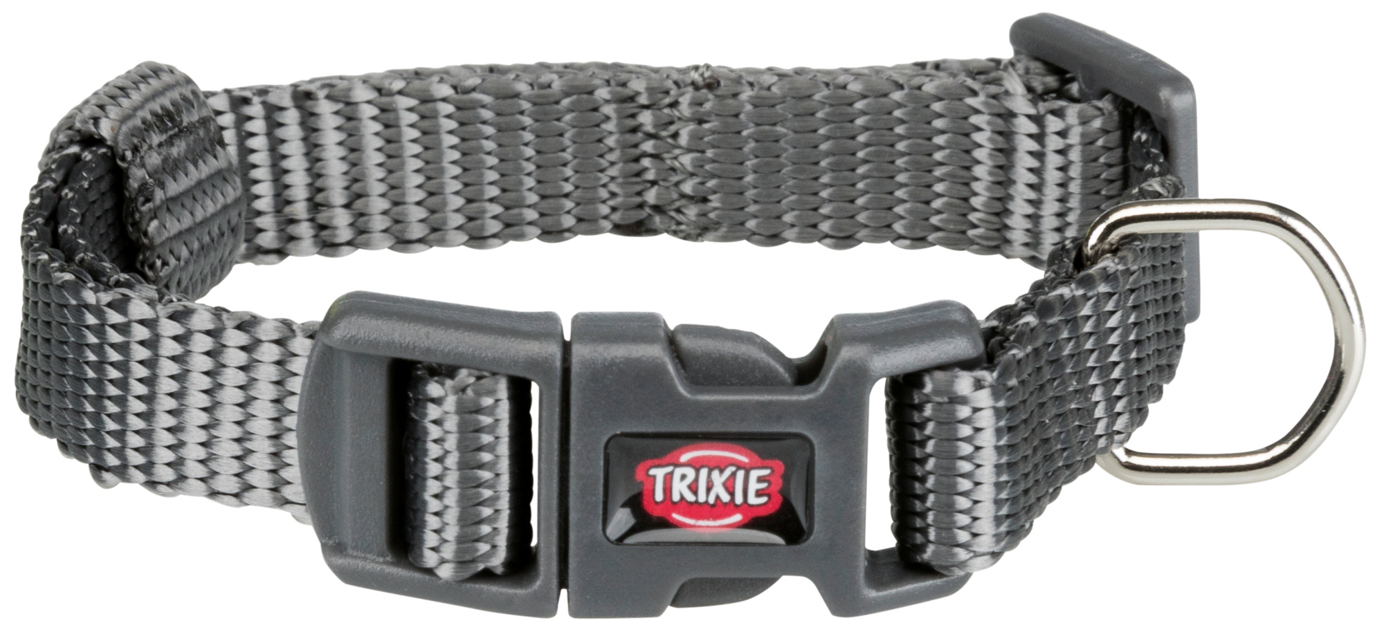 TRIXIE Premium Halsband, stufenlos verstellbar TRIXIE Premium Halsband, XXS–XS: 15–25 cm/10 mm, grafit