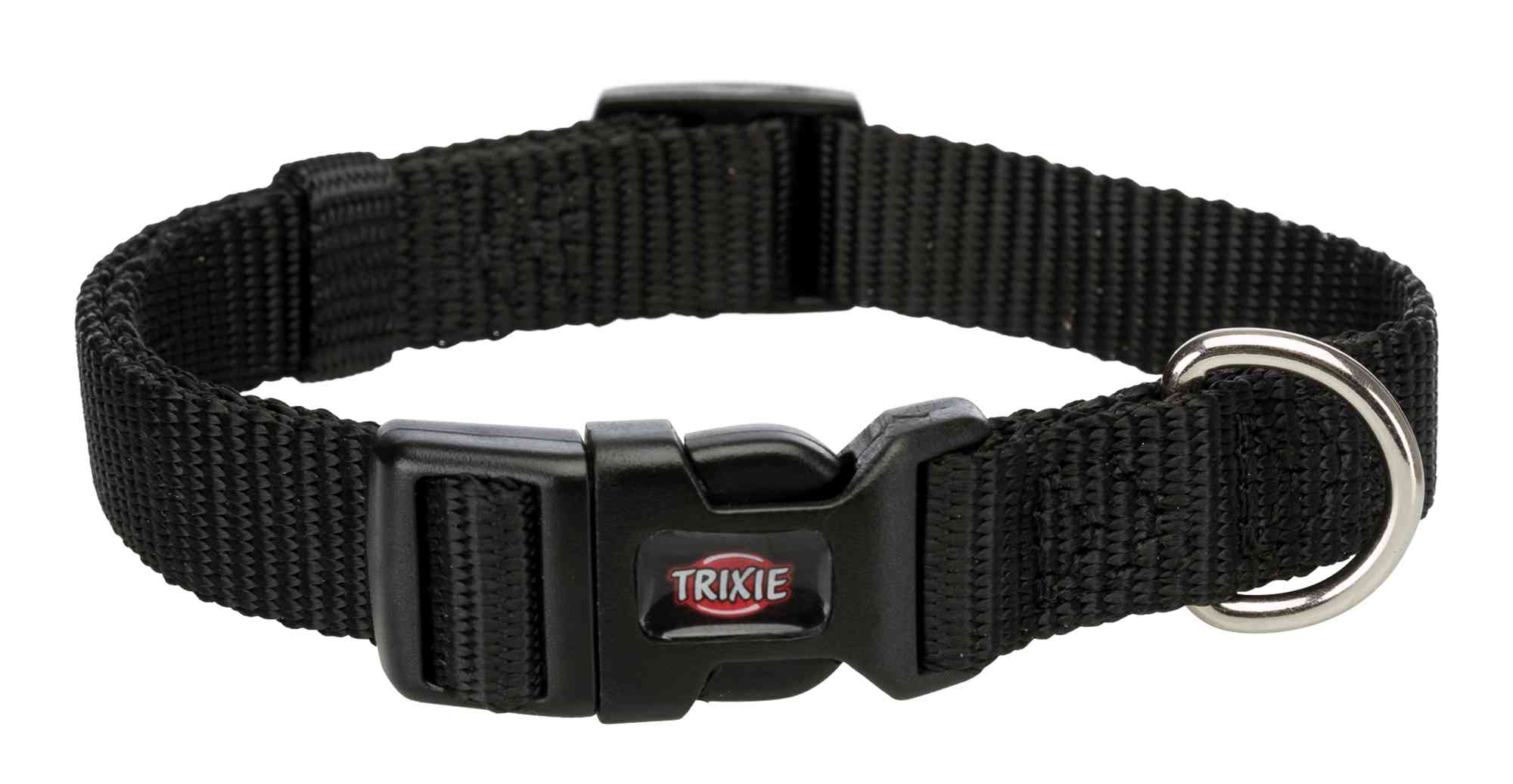 TRIXIE Premium Halsband, stufenlos verstellbar TRIXIE Premium Halsband, S: 25–40 cm/15 mm, schwarz