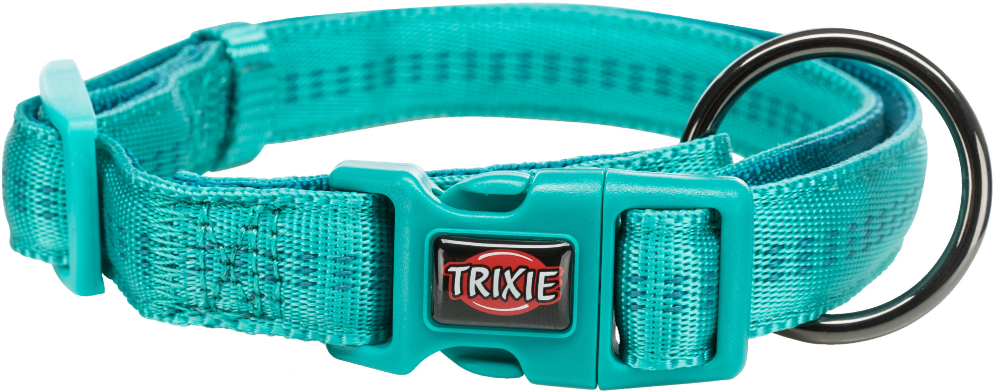 TRIXIE Softline Elegance Halsband TRIXIE Softline Elegance Halsband, M–L: 35–55 cm/20 mm, ozean/petrol