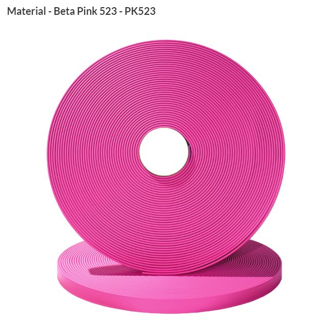 ORIGINAL Biothane® Meterware 9mm 15.00m pink (PK523)