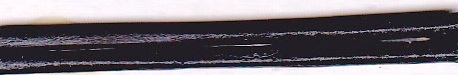 Pfeifenband aus Leder schwarz