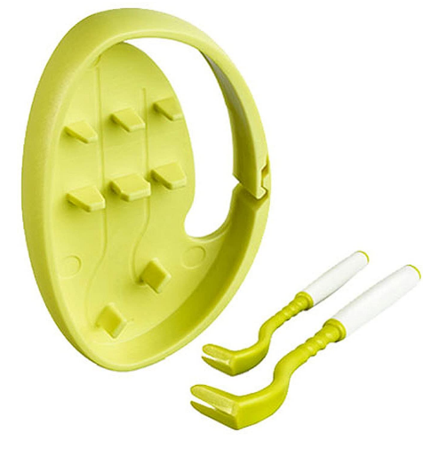 Tick Twister® Zeckenhaken mit Clipbox –  by O´TO’M grün