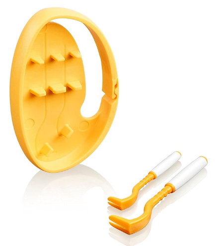 Tick Twister® Zeckenhaken mit Clipbox –  by O´TO’M orange