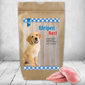 Schecker - Schecko fit Welpenkost, Trockenfutter, 1,5 kg 