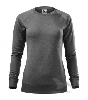 Merger Sweatshirt Damen schwarz melliert | XS