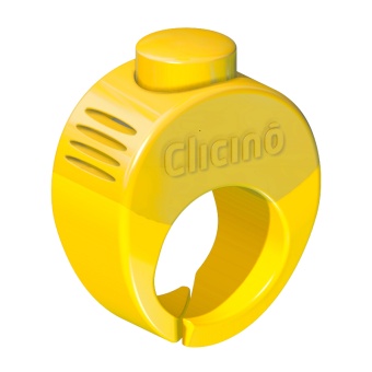 Clicino Clicker Ring M (19.5mm) | Sunny Yellow