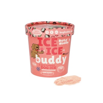 ICE ICE BUDDY -  Hundeeis-Pulver  Kokos-Erdbeere