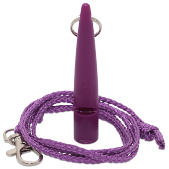 ACME Hundepfeife No. 210,5 mit gratis Pfeifenband  purpur