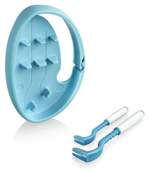 Tick Twister® Zeckenhaken mit Clipbox -  by O´TO'M blau