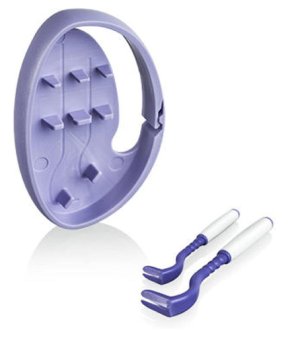 Tick Twister® Zeckenhaken mit Clipbox -  by O´TO'M violett