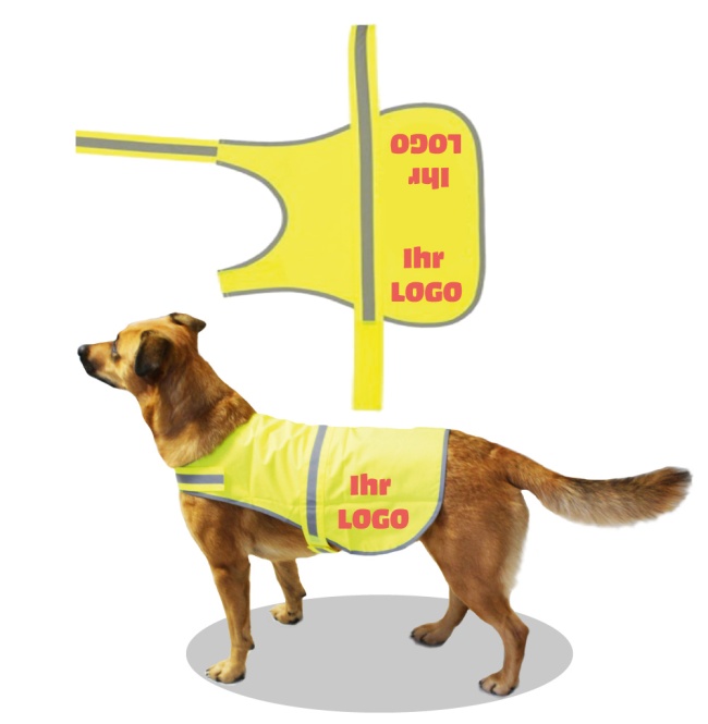 Kivalo Dog Reflektierende Weste für Hunde S orange 36-56 cm